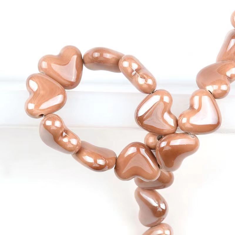 Cross Hole Love Ceramic Beads e0091ab7 ac0f 4880 a1a4 34fac1405d93
