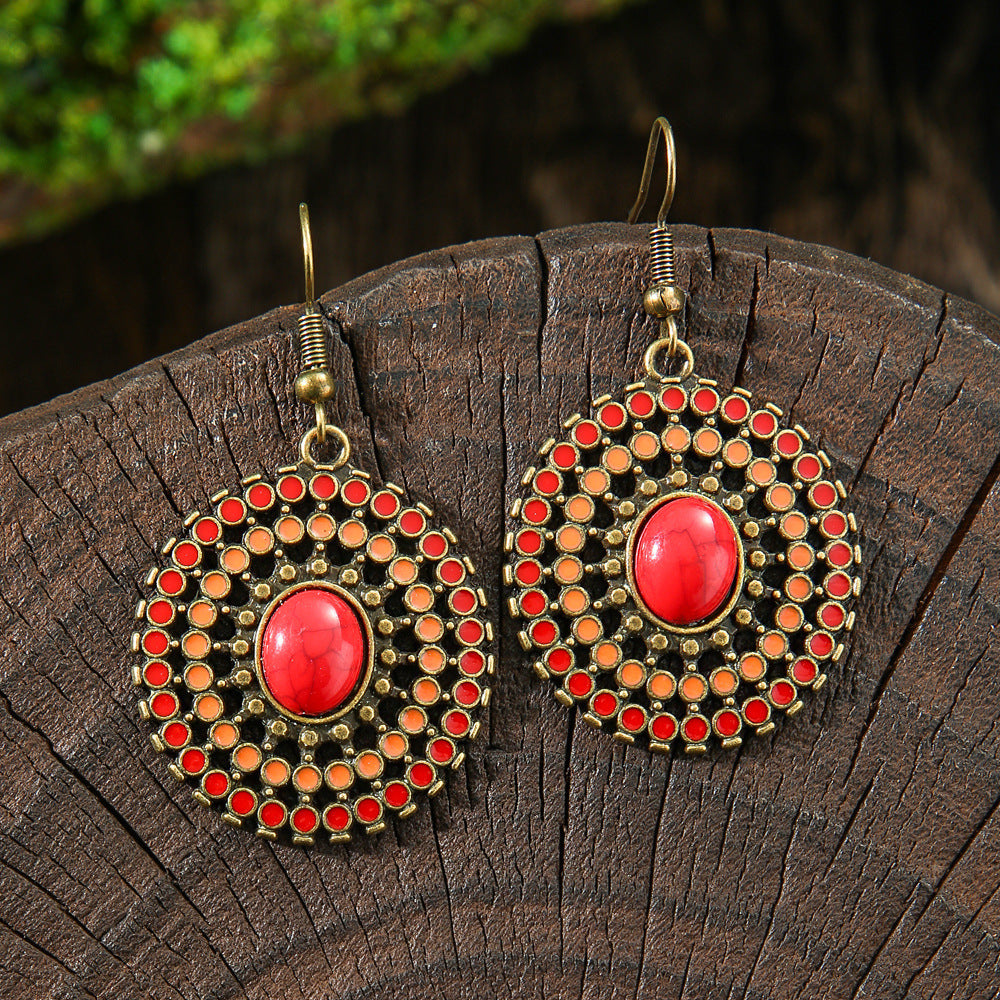 Vintage Bohemian Style Hand-woven Tassel Earrings e03802c1 3465 4b78 adfe 18c98cb70bec