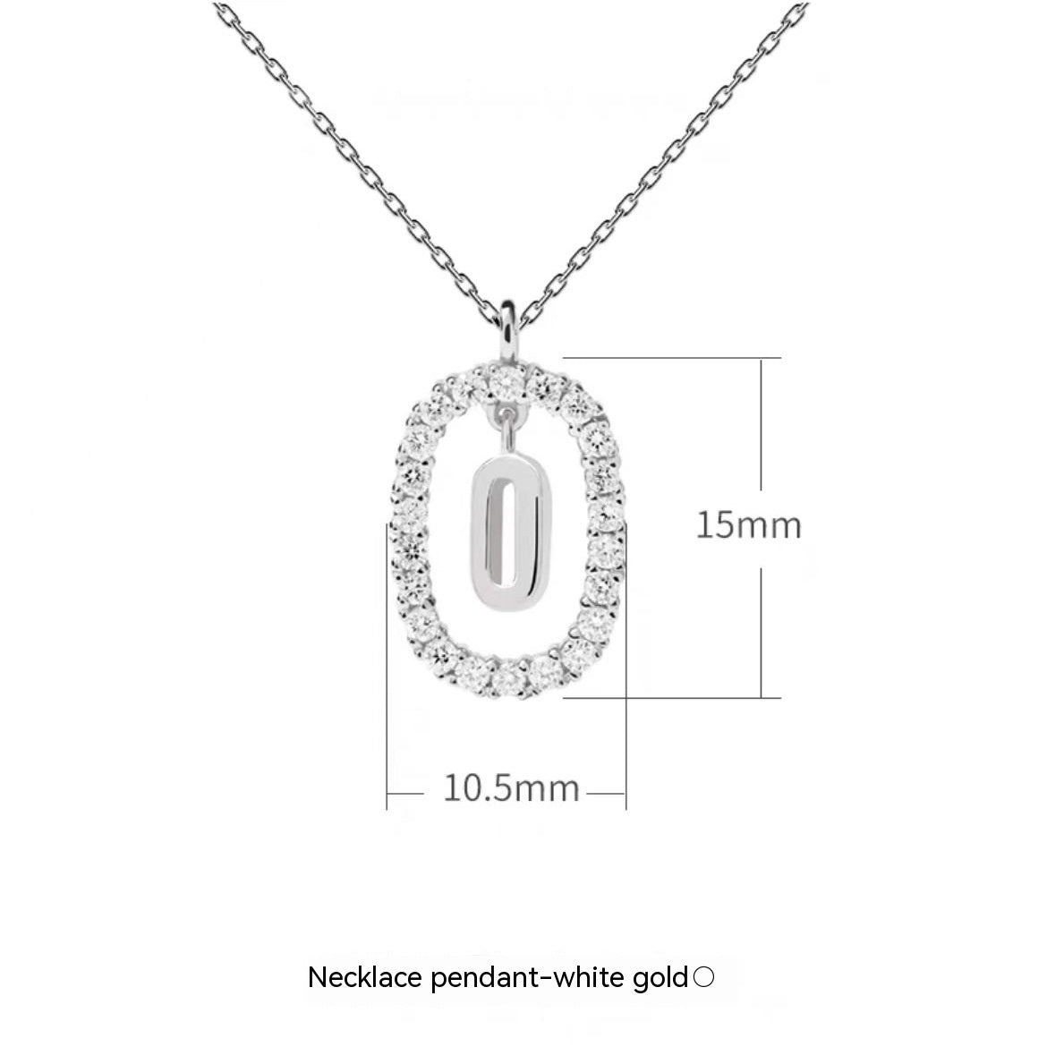 Spanish 26 Letter Commuter Premium Necklace e041ed04 da1f 4bee 8e2b c7433a055ffa trans