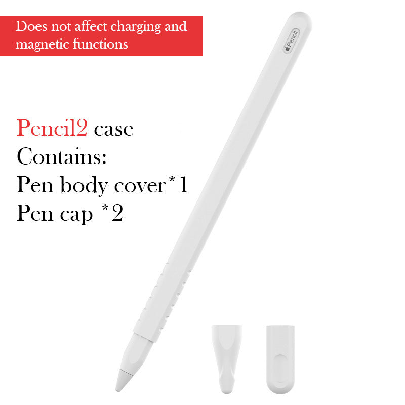 Compatible with Apple, Ipad Capacitor Pen Case II Stylus Silicone Case - 图片 4