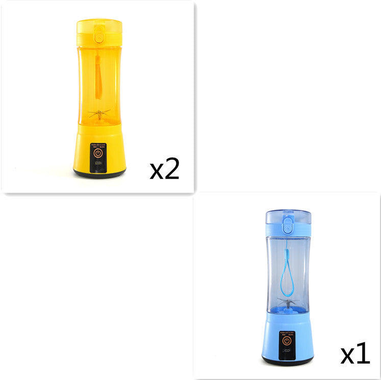 Portable Electric Fruit Juicer Wireless USB Rechargeable Mini Mixer Multifunction Summer Smoothie Blender Machine Kitchen Sup
