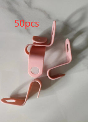 Plastic Closet Stack Hanger Rack Multi-function Wardrobe Space-saving Hanger Hook Coat Hook Bedroom Storage Wardrobe Organize
