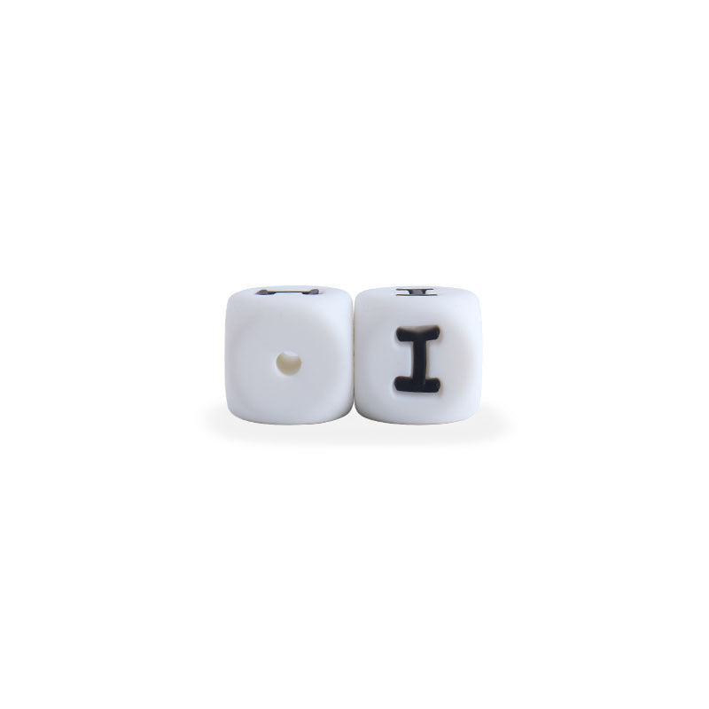 12mm Baby Products 26 Silicone English Alphabet Beads Teeth Accessories - HD Wireless Product #14