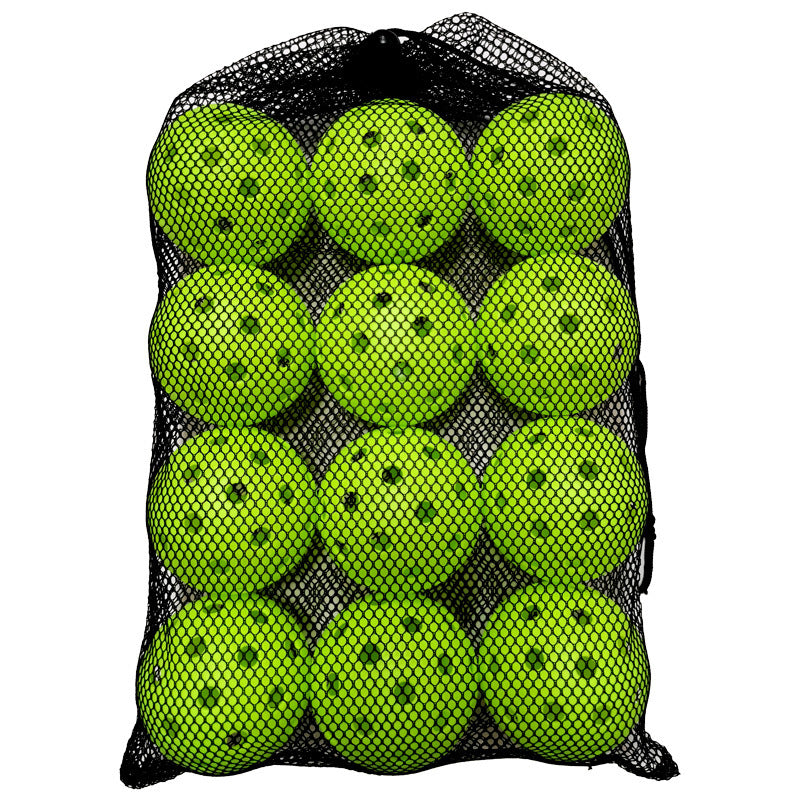 74mm40 Hole 26g Plastic Pickleball Weifu Holed Balls Pickleball Black Net Pocket Suit 12 PCs - HD Wireless Product #9
