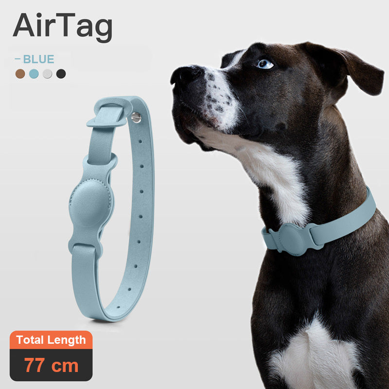 Anti-lost Device Cat And Dog Pet Collar Chain Leather Case e34e240a 7168 475b b890 d0fb4ba80aa3