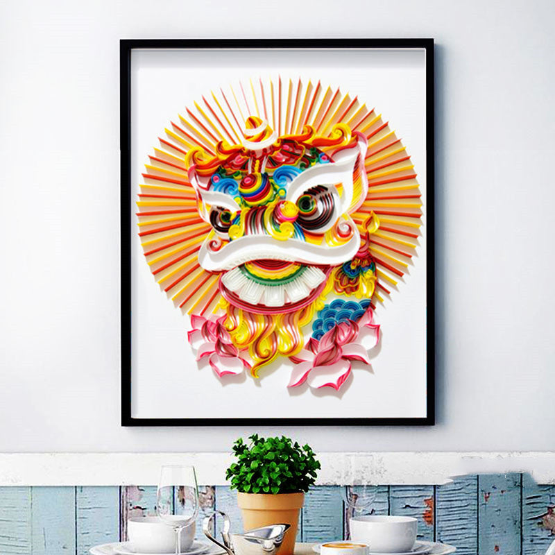 Quilted Paper Illustration Material Package Set Lobby Decoration Painting Slot e36b98d9 d7bc 44f8 987b 8012f6cb8bd4