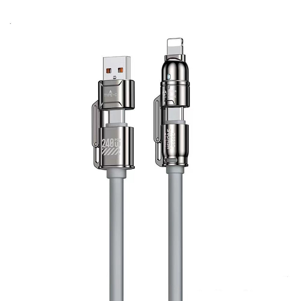 High-power Four-in-one Super Fast Charge Data Cable - 图片 4
