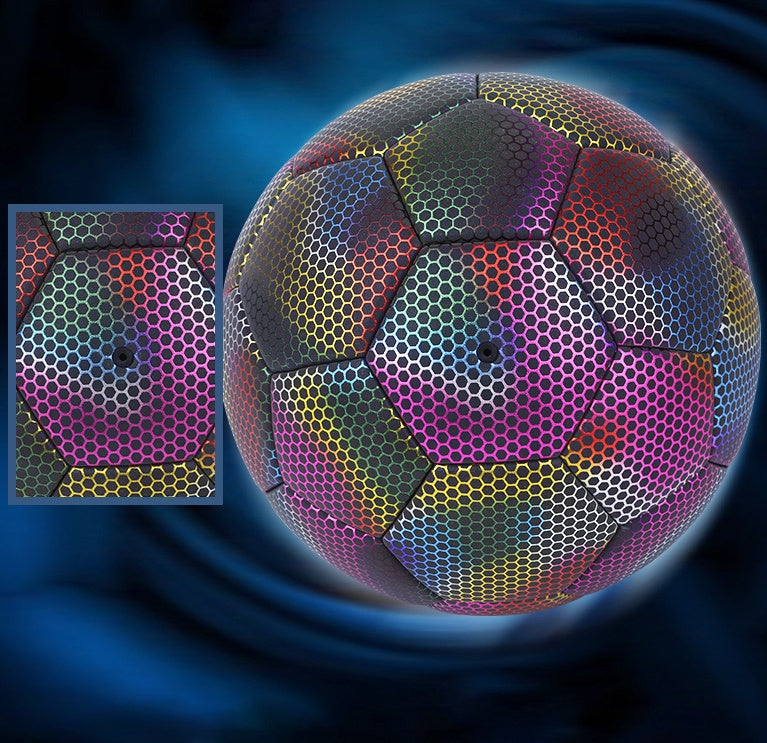 Machine Stitched Football Reflective Luminous Football e49afd8d df9f 4747 8005 a0ada744ba66