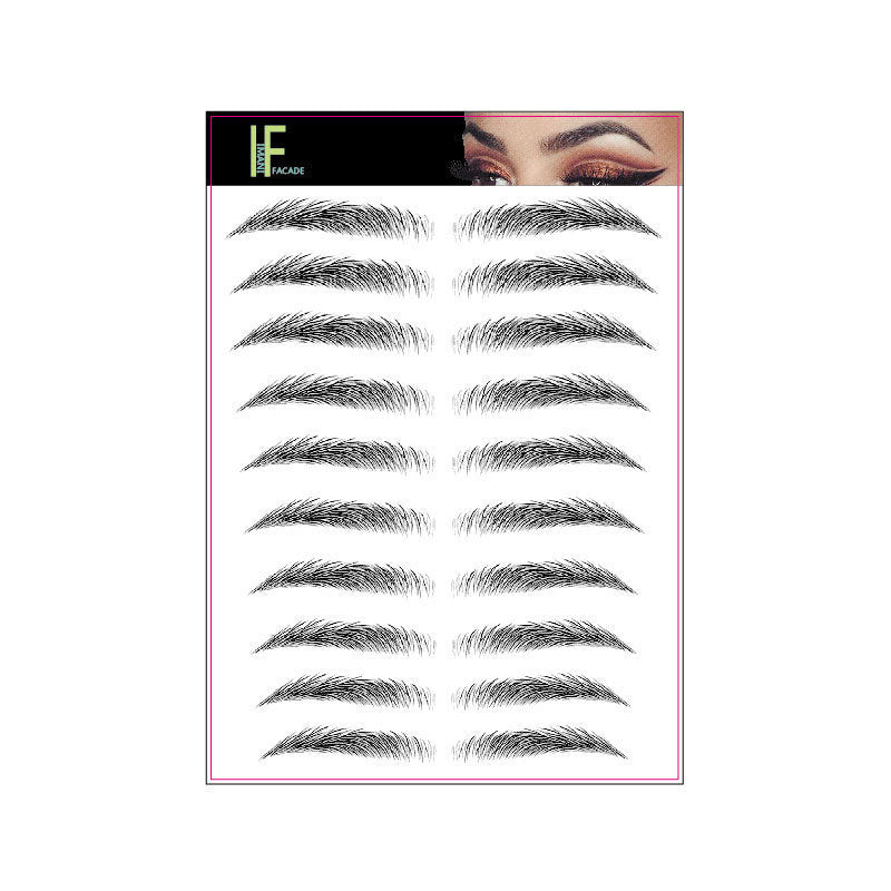 3D Waterproof Semi-permanent Eyebrow Stencil Stickers - HD Wireless Product #19