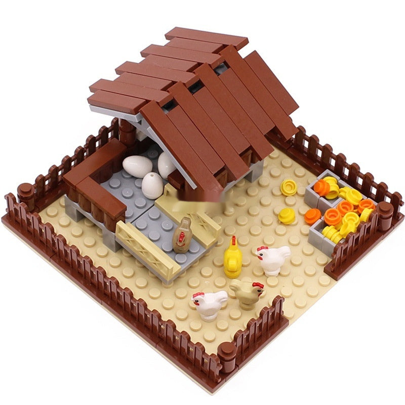 MOC Small Particle Building Blocks Animal Farm Scene Dispersion Accessories Suit e4e5060f 3edb 46ca bc98 69ec2b998882 fine