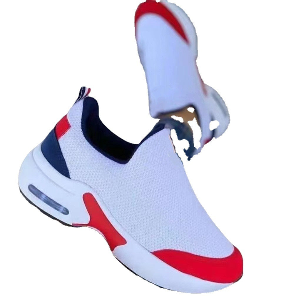 Women's Fashion Stretch Round Toe Knit Sneakers e4ea1ec5 f426 4b1f b66f c7706eea0a16