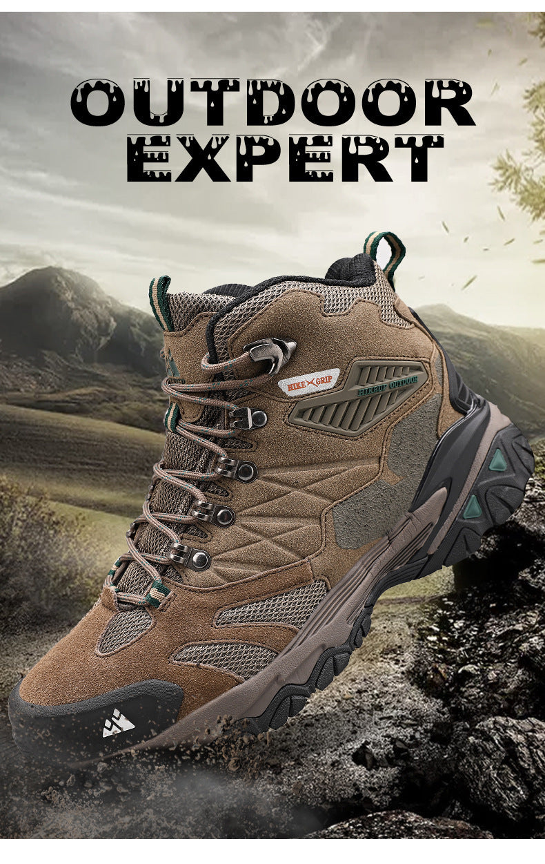 Outdoor Leisure Sports High-top Waterproof Non-slip Men's Hiking Shoes e4f3cb89 444e 4c34 bcdb 7cd39d385f88