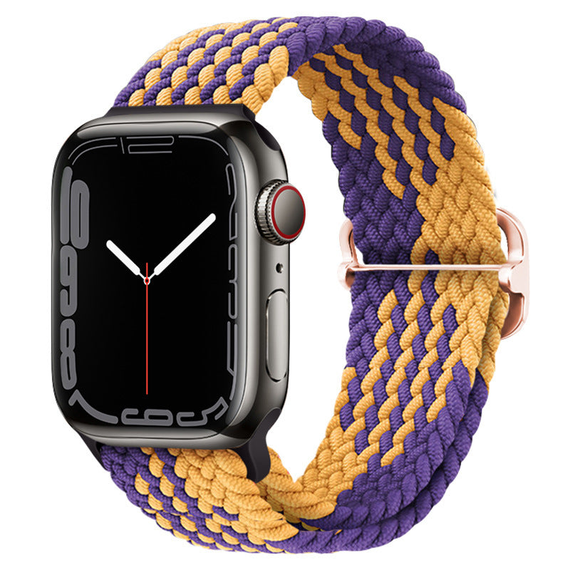 Double Loop Nylon Loop Woven Rainbow Watch Strap e5b6be99 ee8e 4f3f 9127 479bbd9dc910