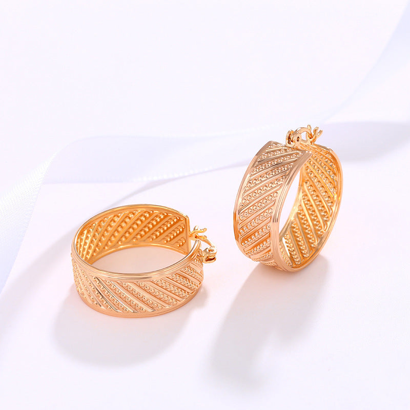 Women's Fashion Graceful Personality Zircon Earrings e60a667b f433 4b77 bd6a f5ea129bbb0d