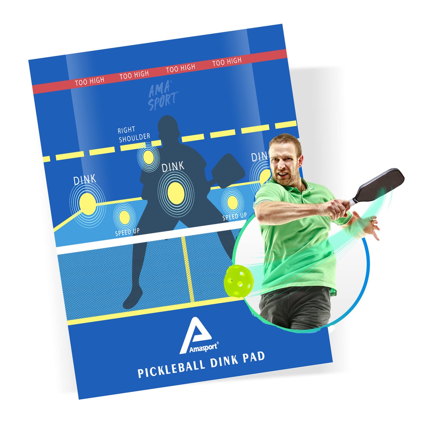 Pickleball Trainer Pickleball Dink Pad, Practice Your Dinks ,dink Mast e6435453 bfb0 46a3 a5fa 22016874d0eb