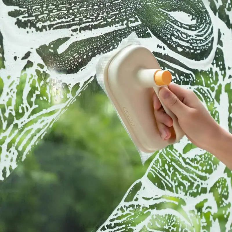 Kitchen Bathroom Toilet Cleaning Magic Brush Glass Wall Cleaning Bath Brush Handle Cleaning Rag Ceramic Window Slot Clean Brush Kitchen Gadgets