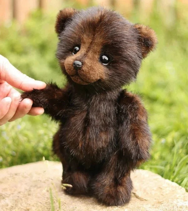 Cotton Plush Doll Black Bear Raccoon Toy e69e6825 56c5 4982 89b7 75405b7a61c2