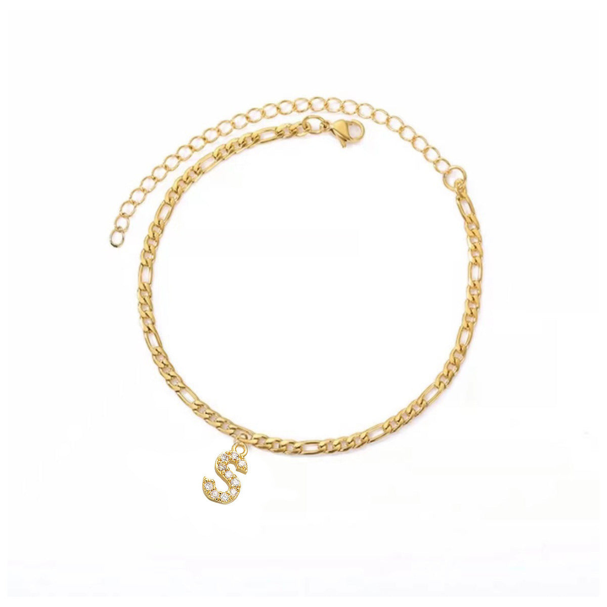 Ancient English Letter Anklet Letter Anklet Spot English Letter Pendant Jewelry e6b95949 5d39 4633 b23c ad6435363981