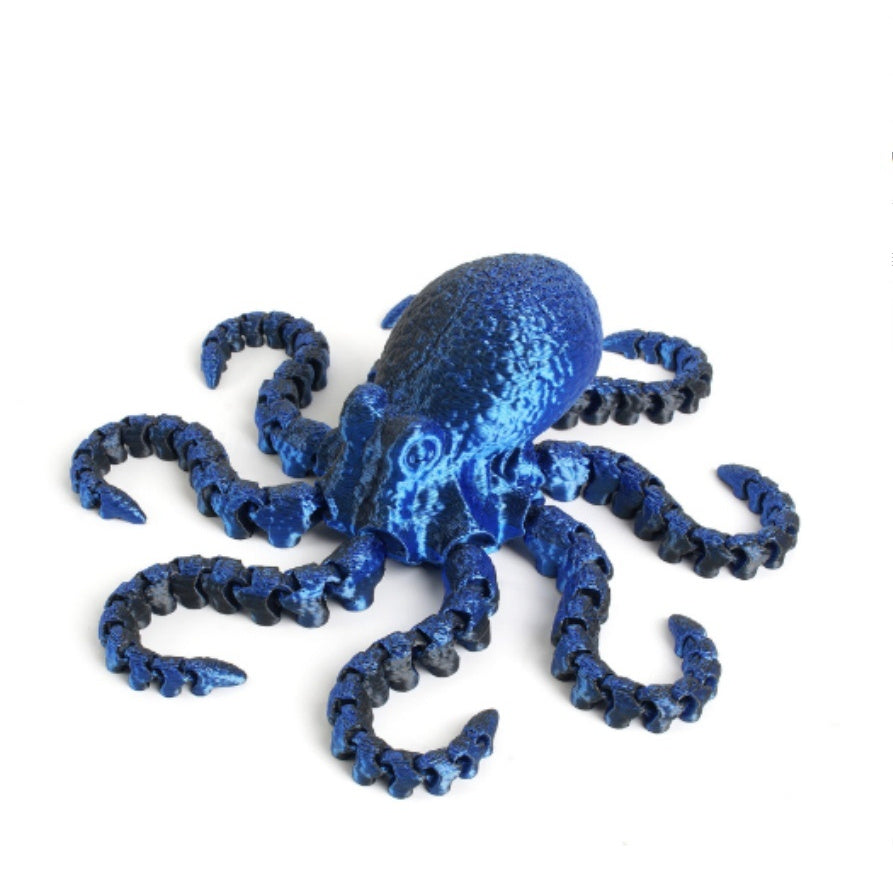 Cute Movable Joint Print Octopus Toy e6e13cd9 d55f 4232 b6aa d0c9e9987b4a fine