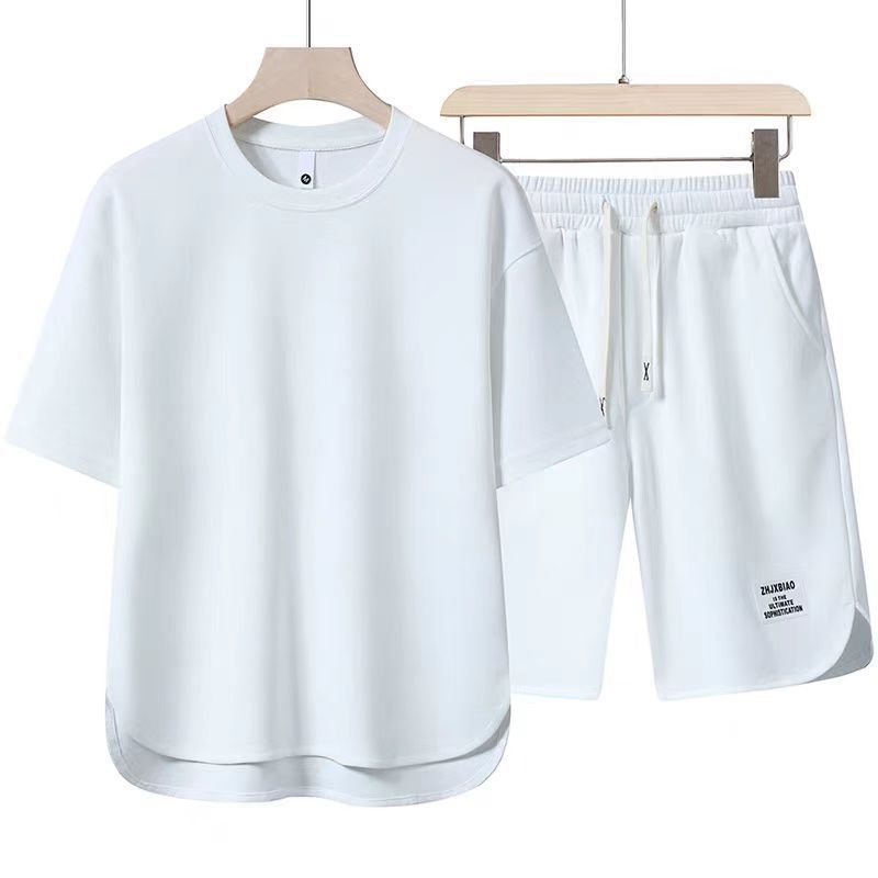 Summer Short Sleeve Suit Men's Round Neck T-shirt e7a428b0 c4ac 4c8d b3d3 01732fed14a6