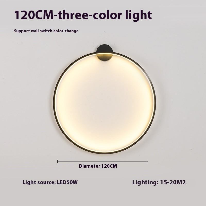 Minimalist Round Bedroom Bedside Lamp Wireless Living Room Sofa Background Wall Hotel Decorative Wall Lamp e846d796 072a 4c38