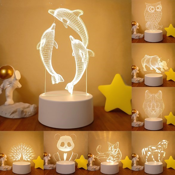 3D Lights Colorful Touch Remote Control LED Visual Lights - HD Wireless Product #1