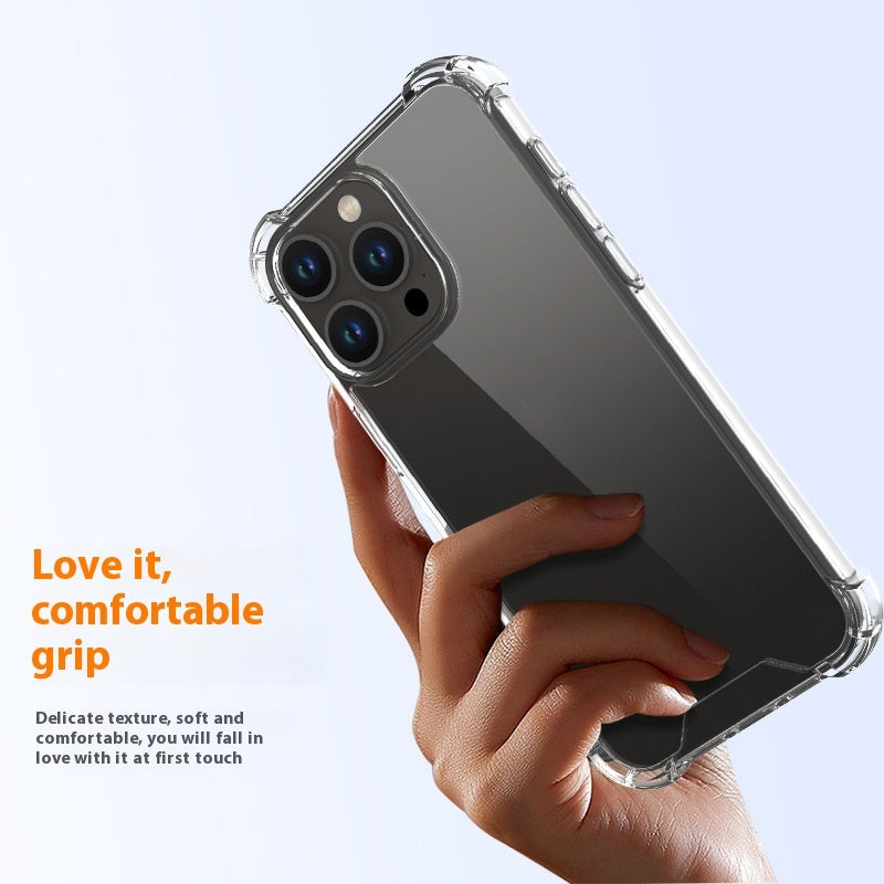 Suitable For 15 Phone Case Summer High-grade Stain-resistant Transparent Phone Case e873be8b a1f0 4ce6 b38c 040d54c881c2 tran