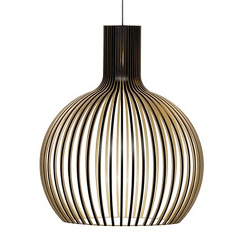 Retro Wooden Bird Cage Chandelier Living Room Bedroom Bedside Lamp e9b86da3 1010 437b 8466 a58818860653