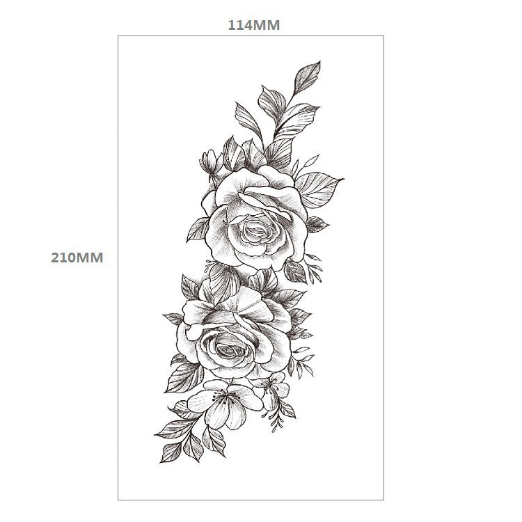Animal Pattern Tiger Lion Half Arm Water Transfer Imitation Tattoo e9cf8e99 16f5 4e7e b25a 79ab09a27c64