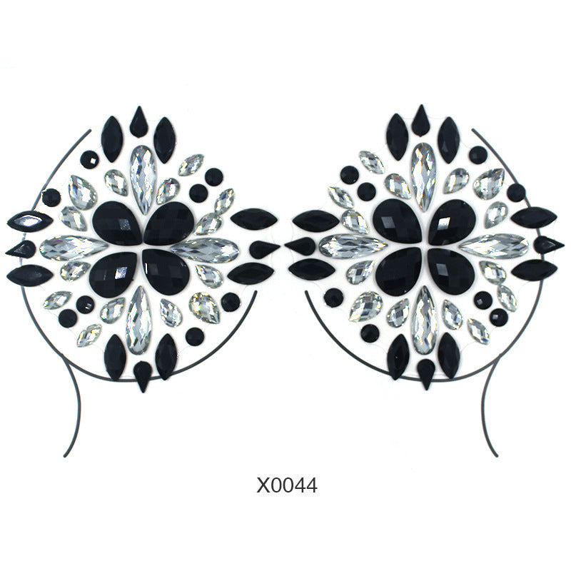 Women's Fashion Party Decoration Face Stickers ea2dae58 a286 43a6 93b7 6023dc961681