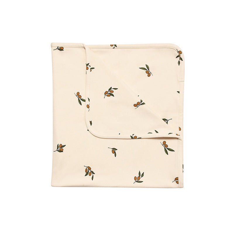 Newborn Air Conditioning Blanket Two-layer Cotton Holding Summer Thin Newborn Stroller Blanket eab2fbbd 57cd 4b83 bbad fd1a66