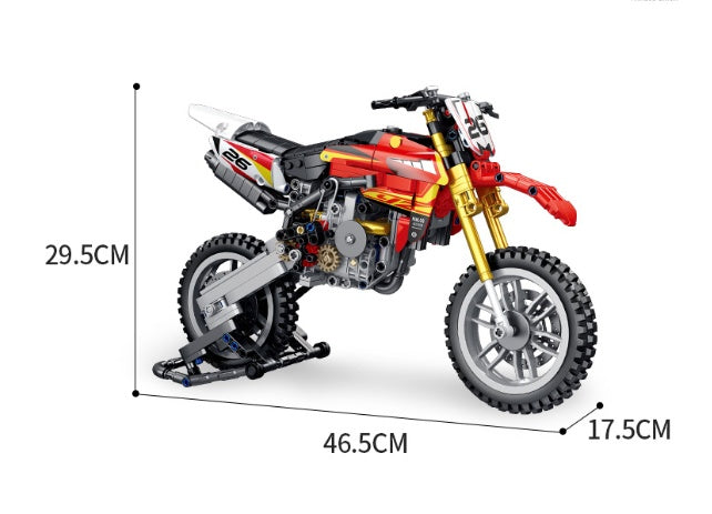Tabletop Decoration Assembly Building Blocks Model Boy Toy Motorcycle eab99f59 1ba7 4a16 864e 49a22932f5f7