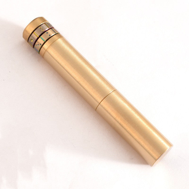 Nunchaku Second-generation Brass Oil Machine Creative Retro Old-fashioned Special-shaped Kerosene Lighter eac4be04 8d4c 41de