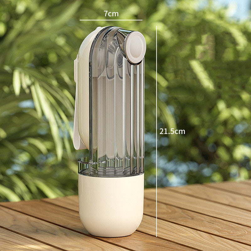 2 In 1 Pet Water Cup Segment Design Green Dog Walking Portable Drinking Cup Dog Feeding Supplies Pet Supplies Dog Walking Water Feeder Pets Products - HD Wireless Product #8