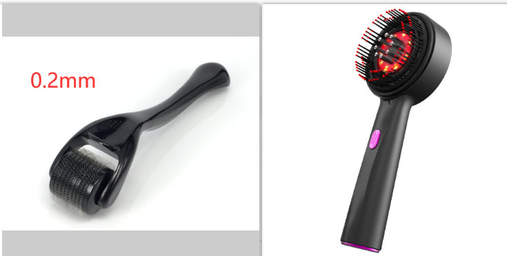 Electric Massage Comb Home Scalp Drain Comb Red Light Anti-slip Hair Care Multi-functional Massage Comb eb172eb6 5bc0 49eb 89