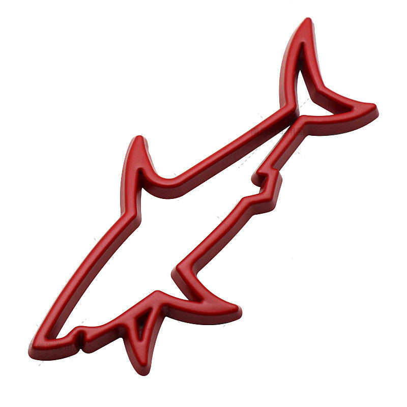 Personalized Hollow Shark Metal Decorative Label eb342e9b 0750 4378 90cd 80aed0c7b75d