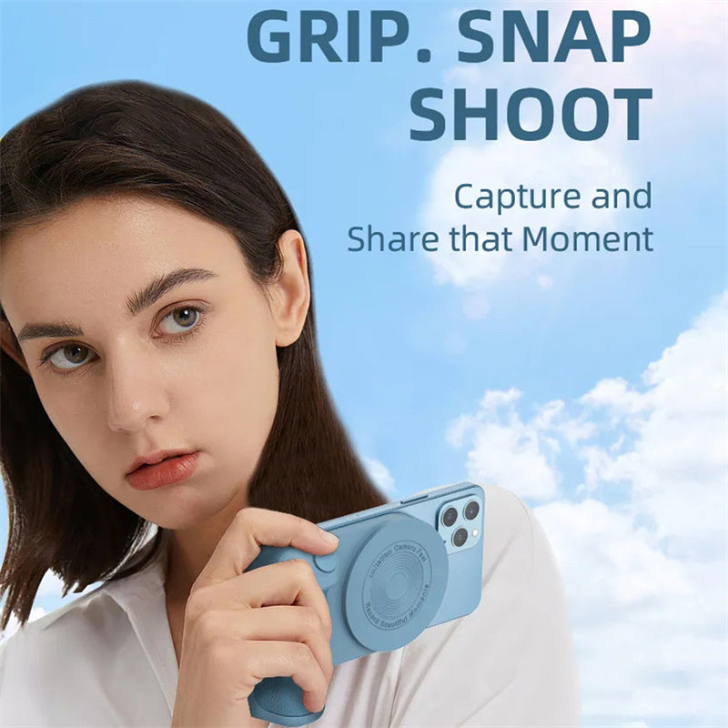 3 In 1 Intelligent Grip Anti-shake Multifunctional Phone Holder Magnetic Camera Handle Camera Bracket - Wireless Security Camera with Night Vision #4