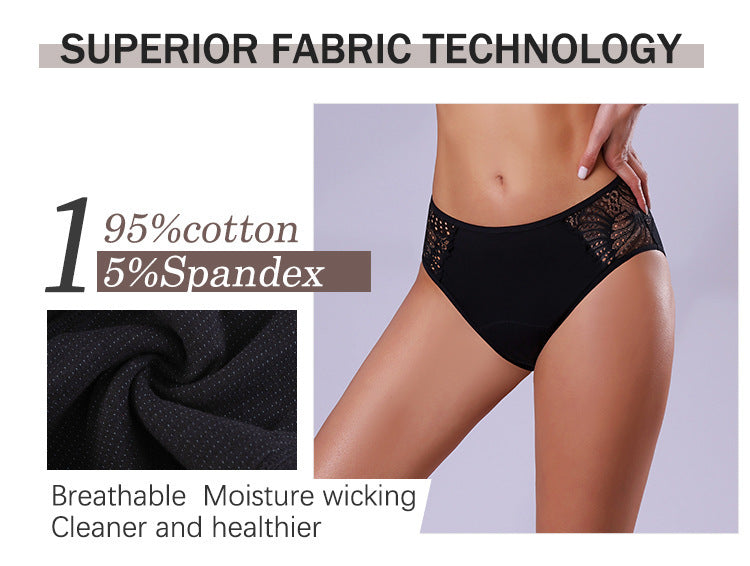 Women's Four-layer Leak-proof Menstrual Panties-free ebb284e1 fd70 408f 831e 3044d7395128