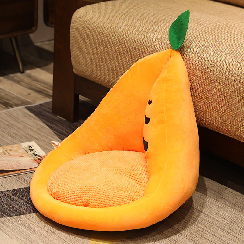 Kawaii Multifunction Plush Fruit Soft Stuffed Cactus Avocado Carrot Pillow Toys Home Office Decor Chair Seat Cushion ebddab2b