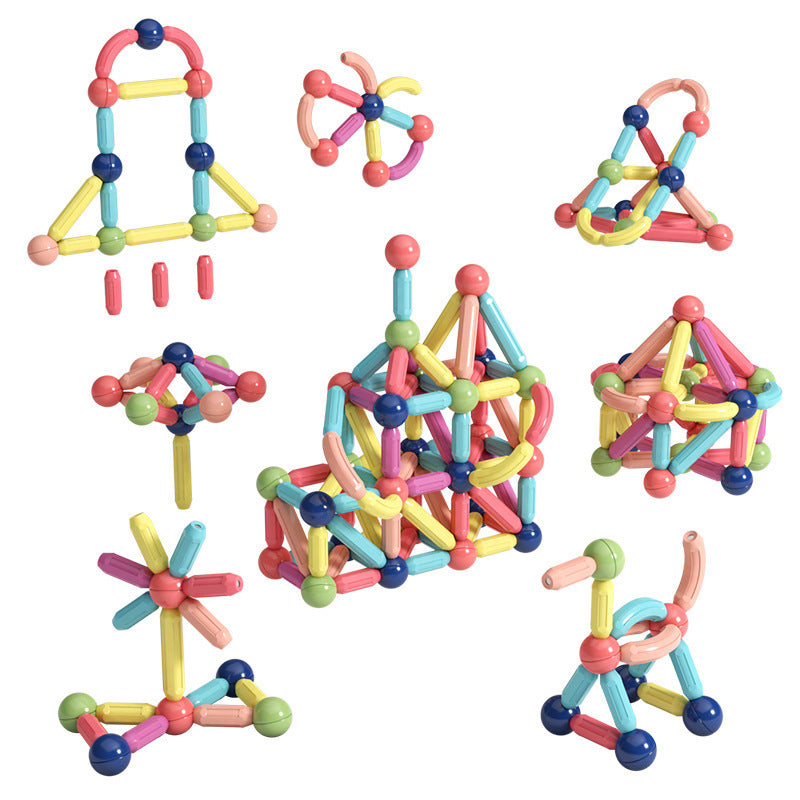 Magnetic Rod Children's Assembled Building Blocks Toys ecb4f821 ce15 4f9d bf31 72fa7a719632