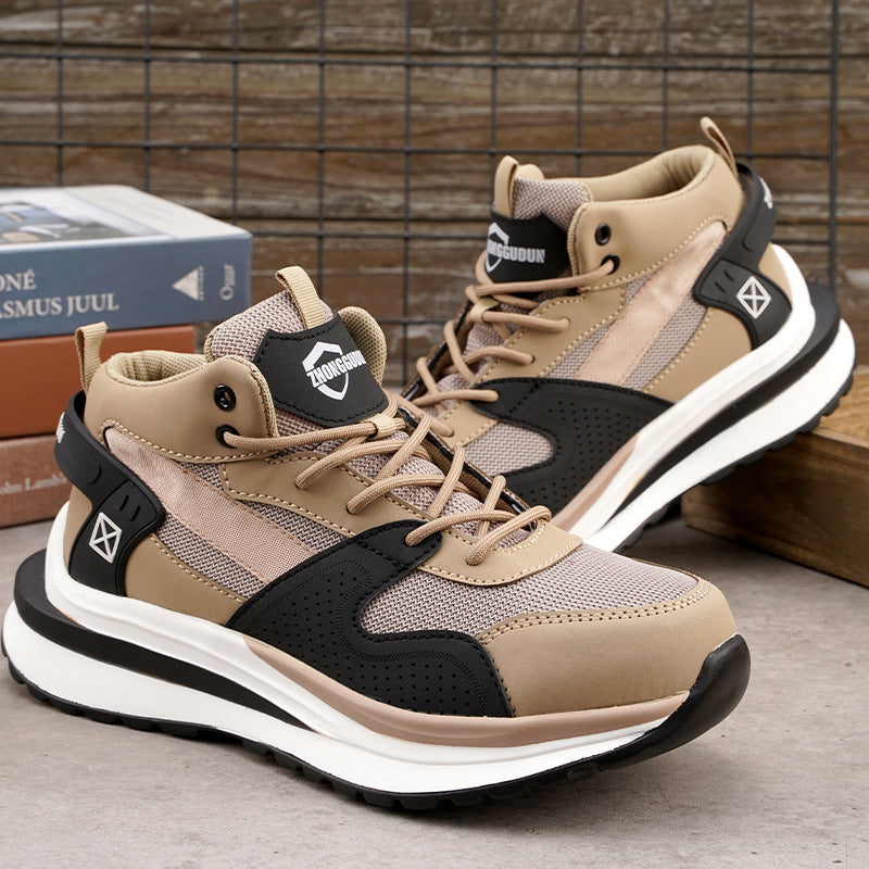 Anti-smashing And Anti-penetration Labor Protection Shoes Closed Toe Construction Site ecfe81ec eef3 47e4 b476 029af719e97a