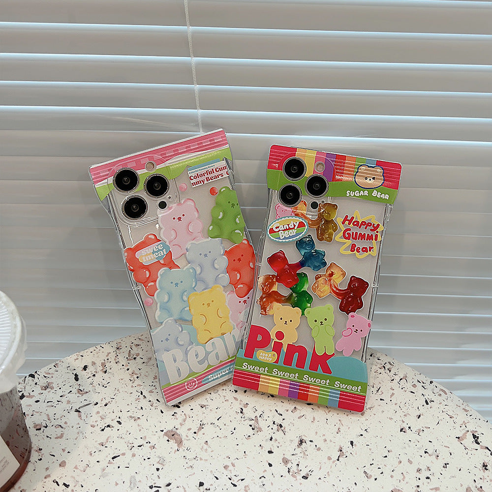 Transparent Gummy Bear Applicable Mobile Phone Shell For IPhone edbcb773 a6dc 4b77 817e 5ec709b9e8d3