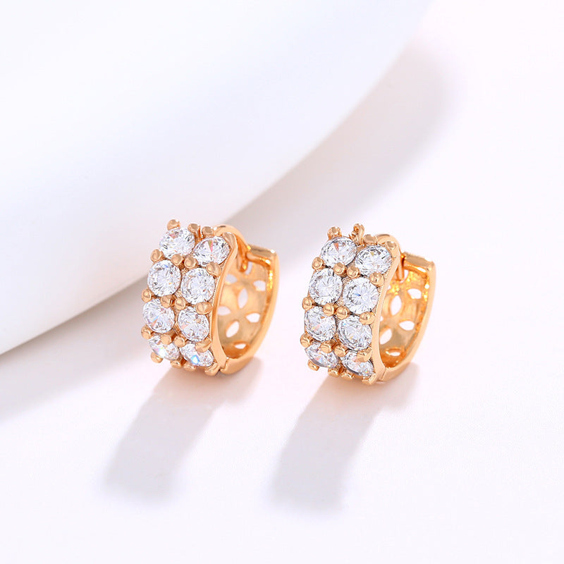 Women's Fashion Graceful Personality Zircon Earrings ee2bd34a 97e1 4cf9 a710 43e914ff3699