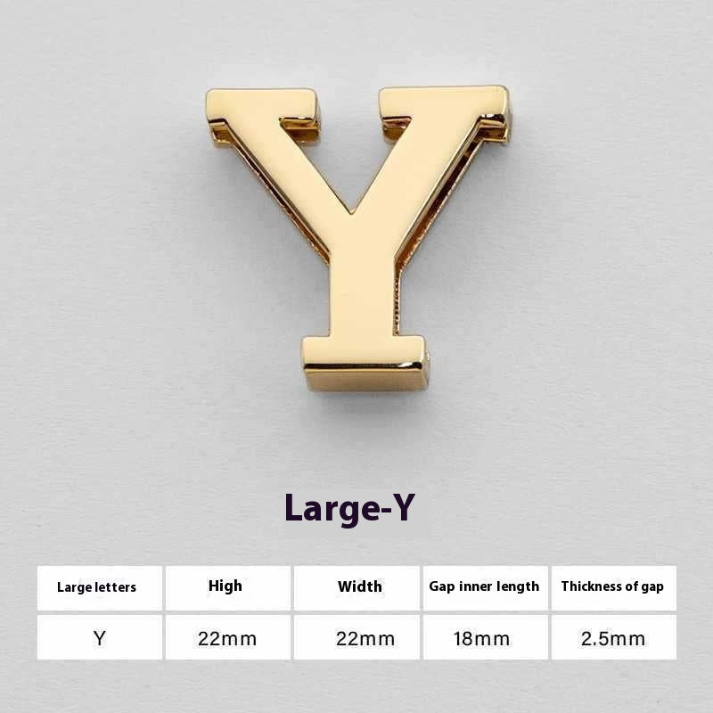 U Perforated 26 English Letters Hardware Accessories ee87fc97 1892 4698 8949 629800c003ba trans