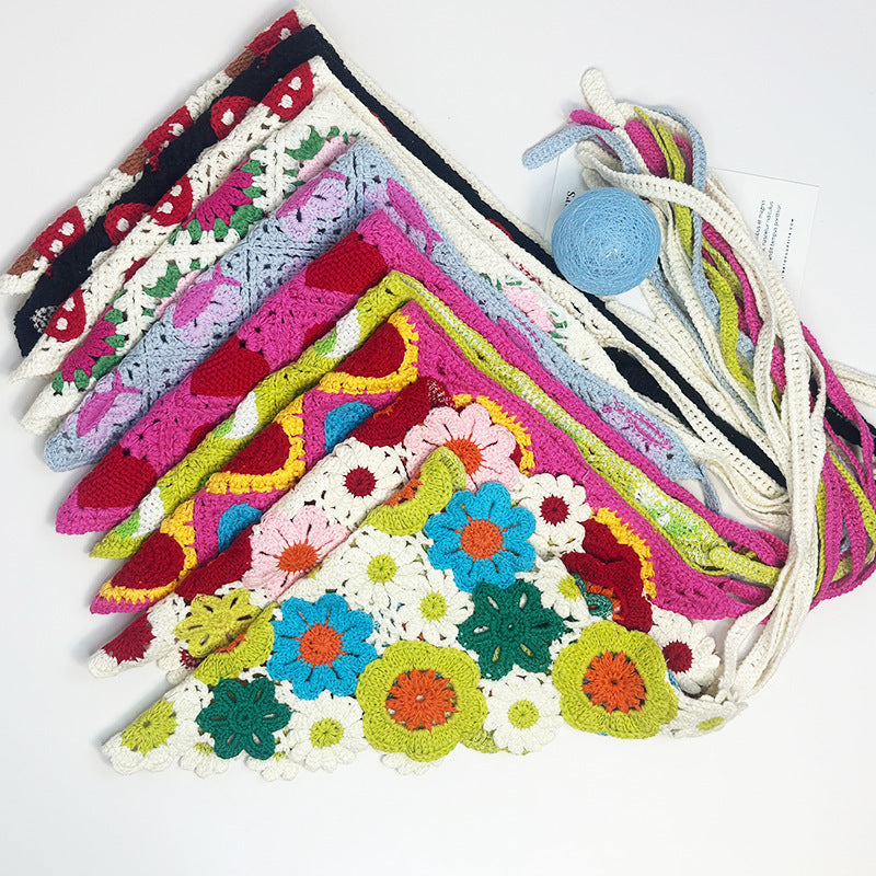 All-matching Triangular Binder Knitted Hair Band eef794b0 665d 448a b522 924ccd4fdae6