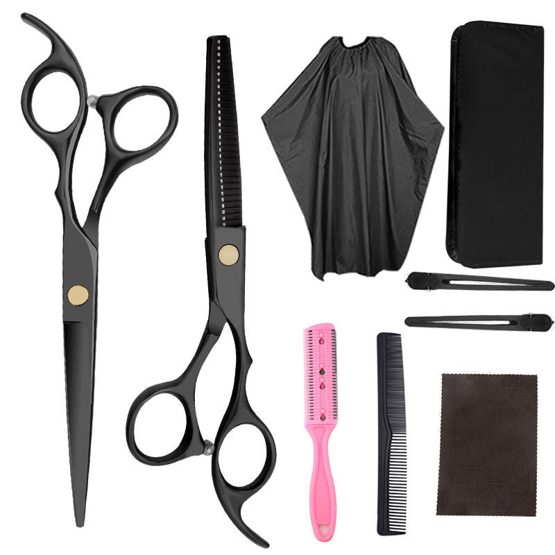 6 Inch Color Barber Scissors Hairdressing Set - HD Wireless Product #8