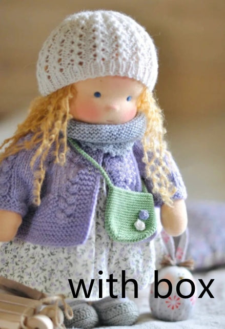 Handmade Plush Doll Golden Curly Girl Finished Product ef39b1dc 9049 4ea9 90fe a03172d00124