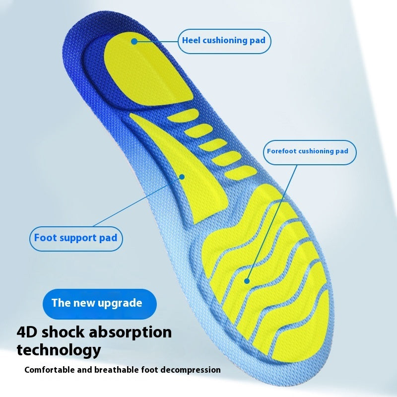 Plastic Mobile Phone Cloud Technology 4D Sports Shock-absorbing Insole ef5d0922 91ce 498f 9768 e8996a63ecee trans