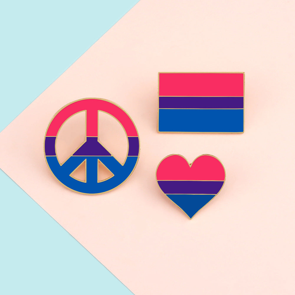 Cartoon Circular Color Personality Cute Metal Brooch ef7046bd c1ea 4cb8 9800 2dbd4cbd9861