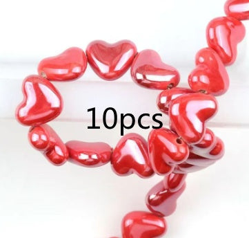 Cross Hole Love Ceramic Beads effe4827 a75d 4d7b b1b1 7ecc5a36c4e7
